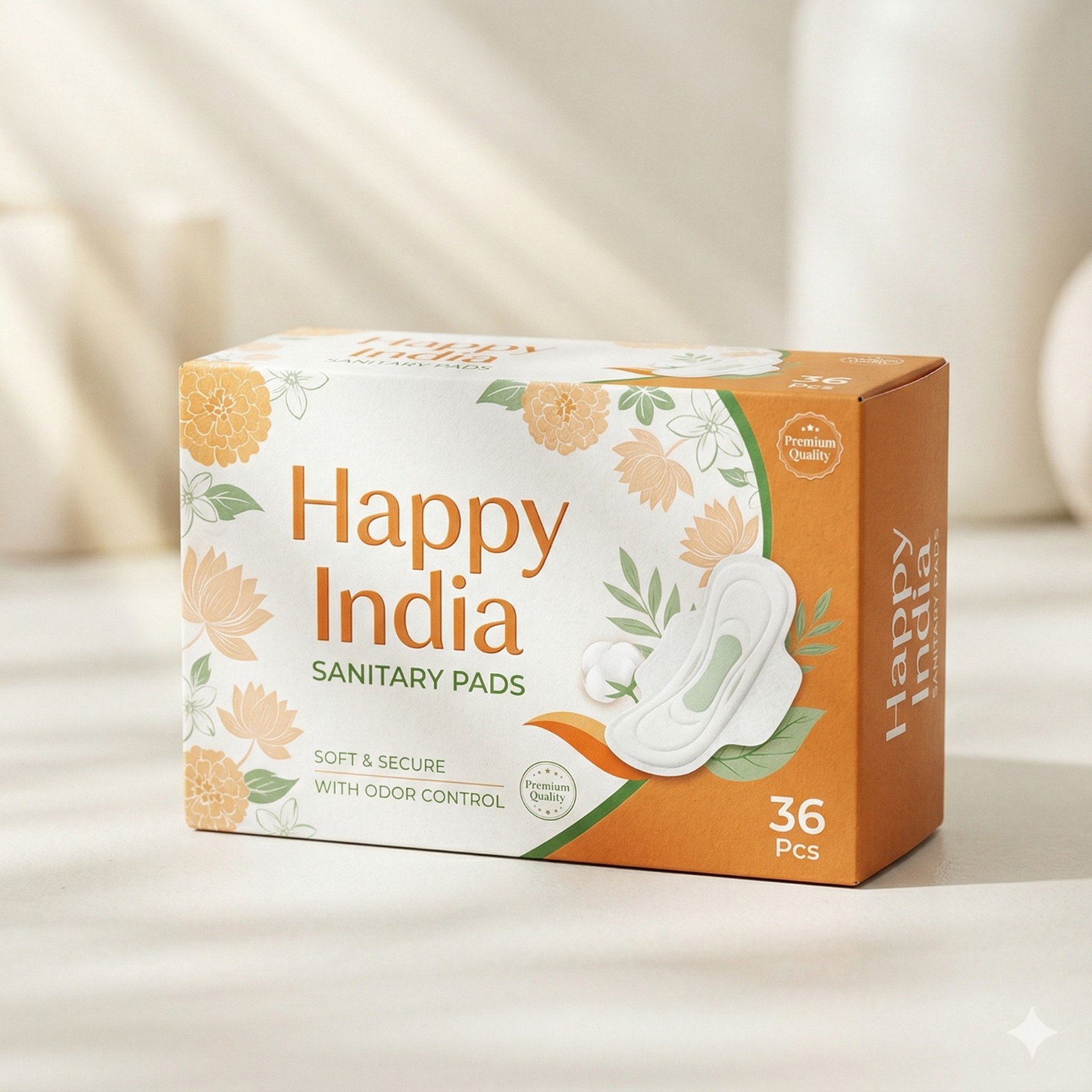 Orange Premium Box - Soft & Secure